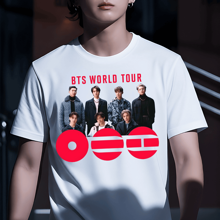 BTS World Tour Estampas Frontais 15