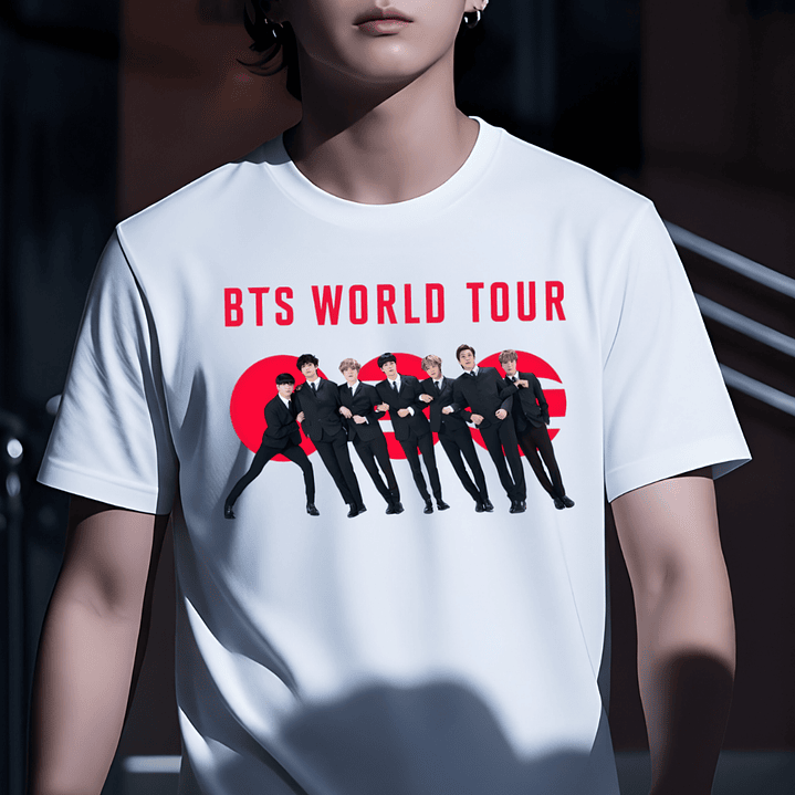BTS World Tour Estampas Frontais 16