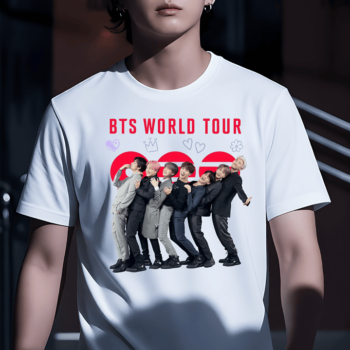 BTS World Tour Estampas Frontais 18