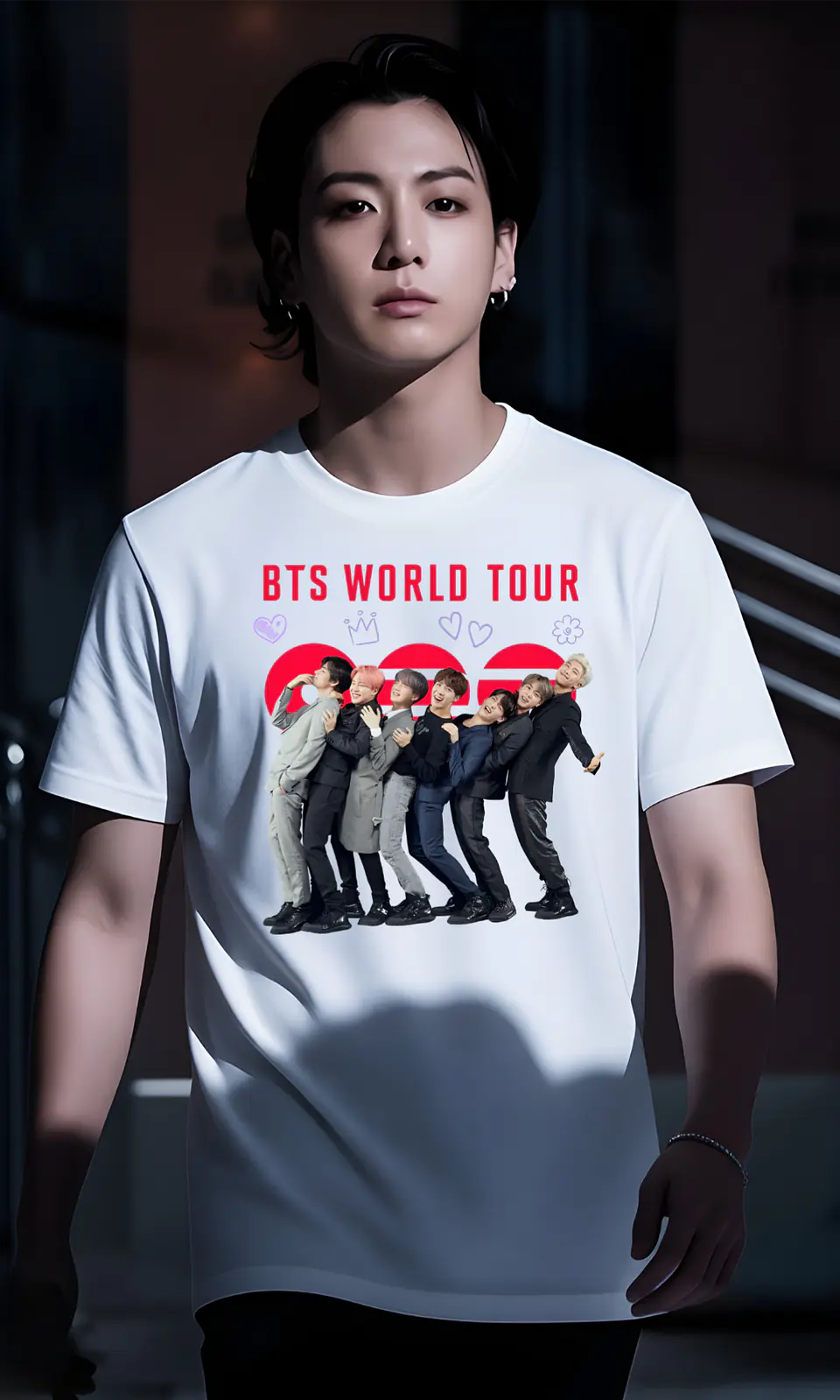 BTS World Tour Estampas Frontais 18