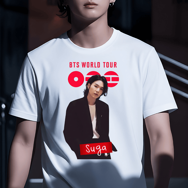 BTS World Tour Estampas Frontais 19