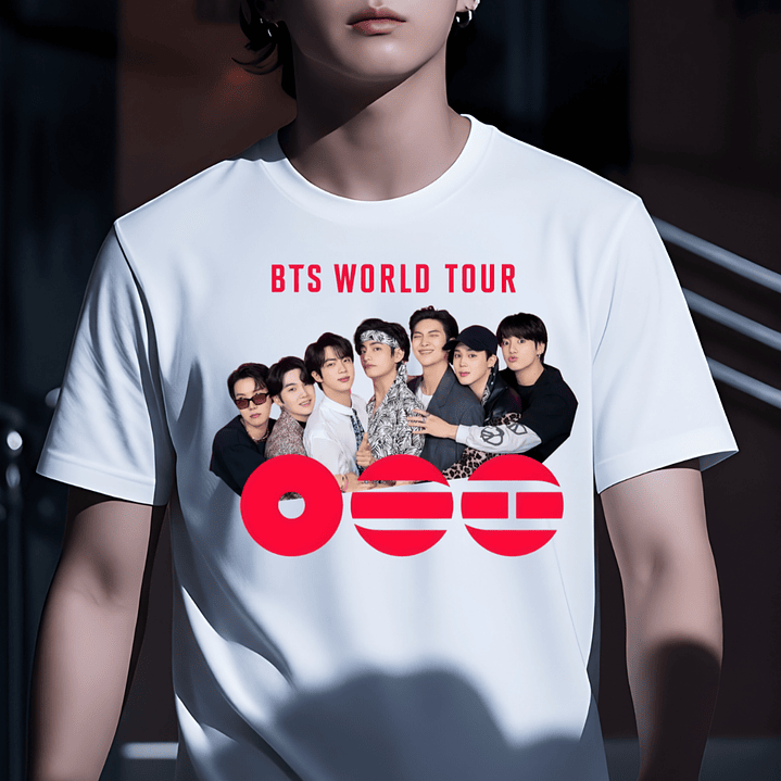 BTS World Tour Estampas Frontais 20