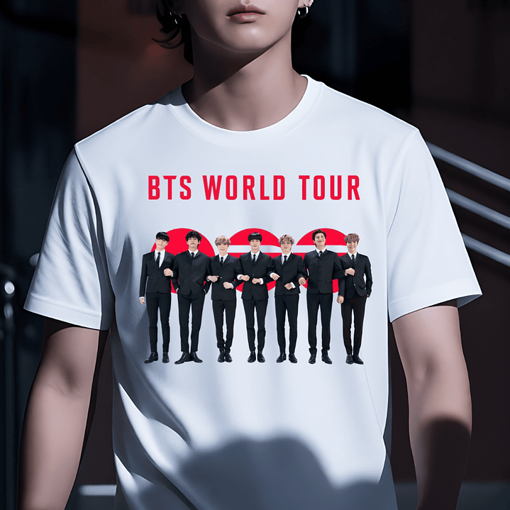 BTS World Tour Estampas Frontais 23