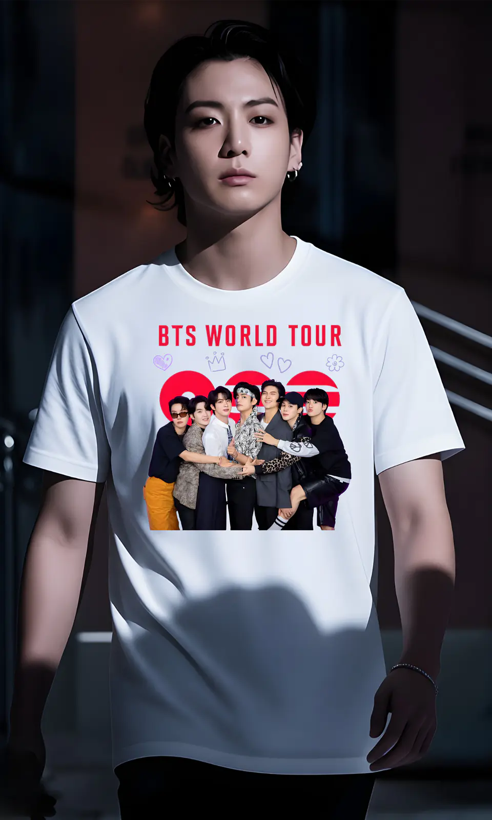 BTS World Tour Estampas Frontais 24