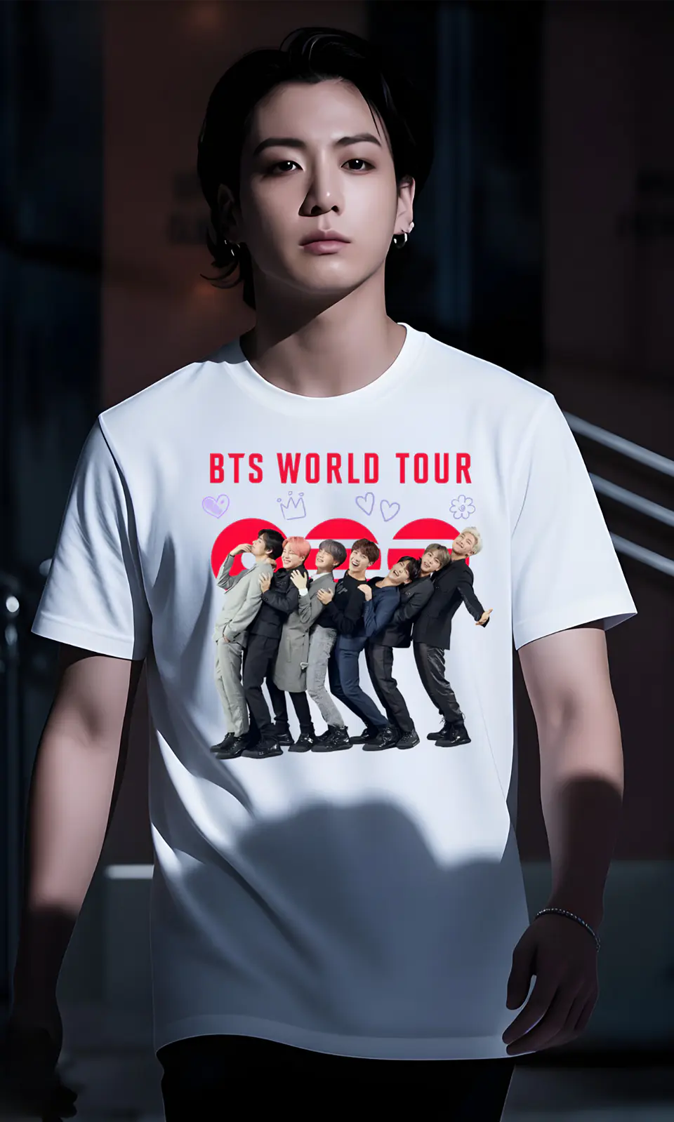 BTS World Tour Estampas Frontais 25