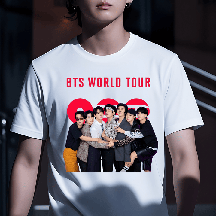 BTS World Tour Estampas Frontais 26