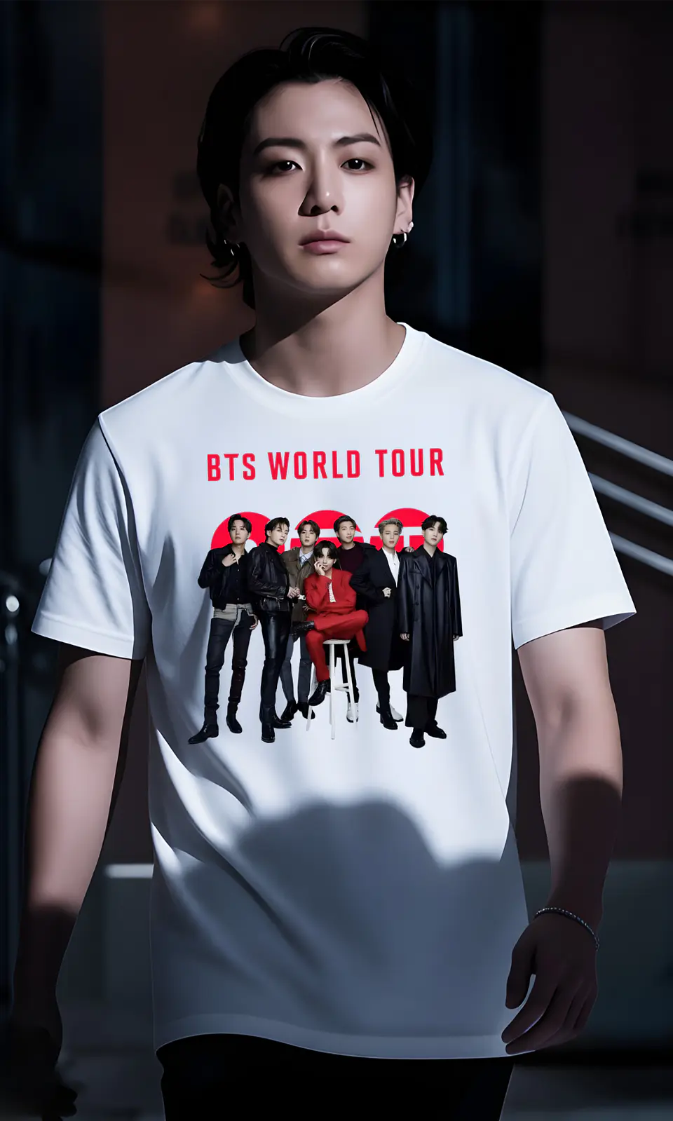 BTS World Tour Estampas Frontais 27