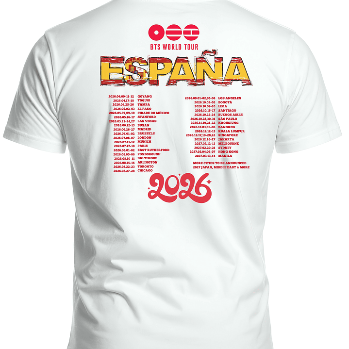 Coleção BTS em Madrid 2026 5