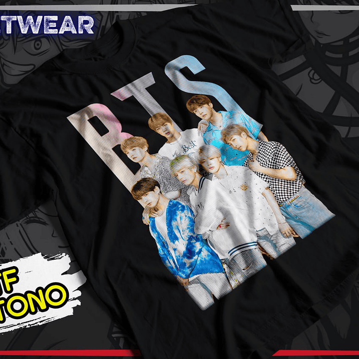 Coleção BTS: Veste o Teu Amor pelos Bangtan Boys 1