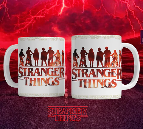 Coleção Canecas Stranger Things: Entra no Upside Down!