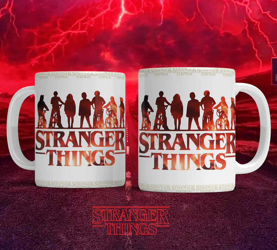 Coleção Canecas Stranger Things: Entra no Upside Down! 1