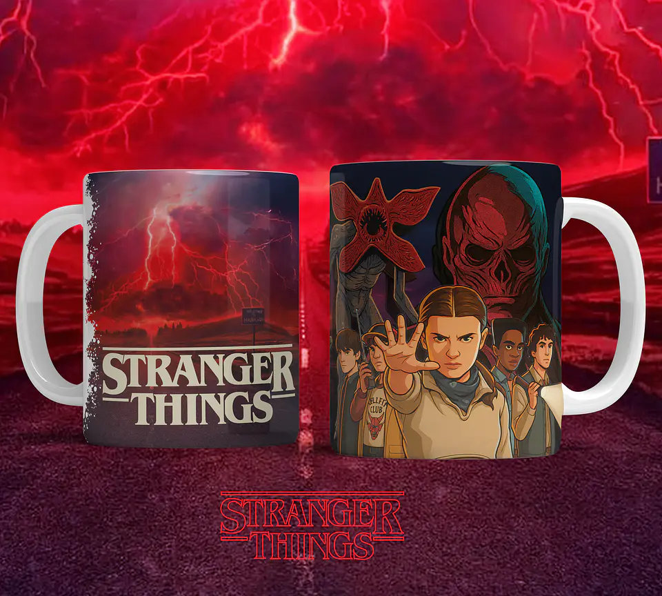 Coleção Canecas Stranger Things: Entra no Upside Down! 3