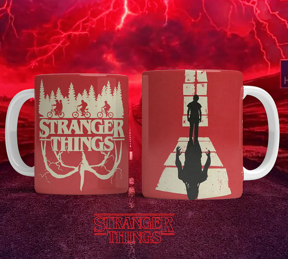 Coleção Canecas Stranger Things: Entra no Upside Down! 4