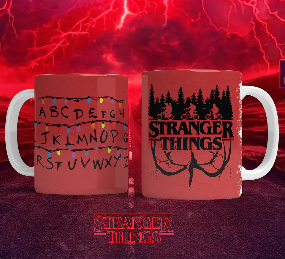 Coleção Canecas Stranger Things: Entra no Upside Down! 5