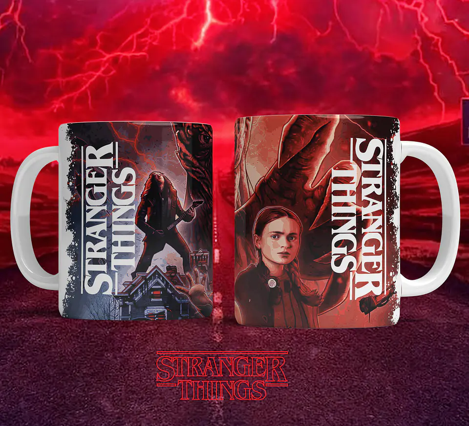 Coleção Canecas Stranger Things: Entra no Upside Down! 6