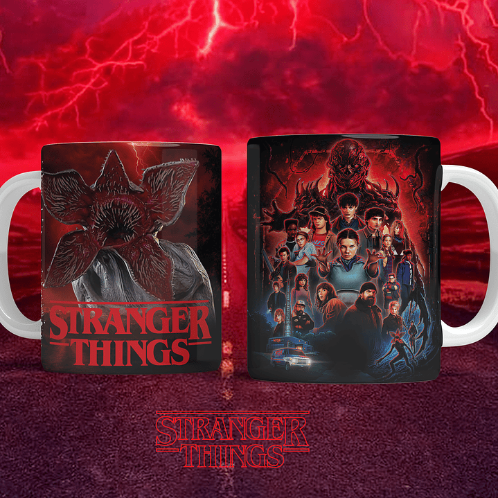 Coleção Canecas Stranger Things: Entra no Upside Down! 10