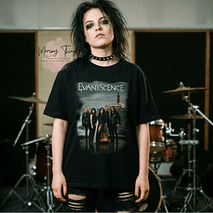 T-shirt Evanescence Banda