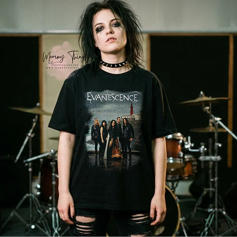 T-shirt Evanescence Banda