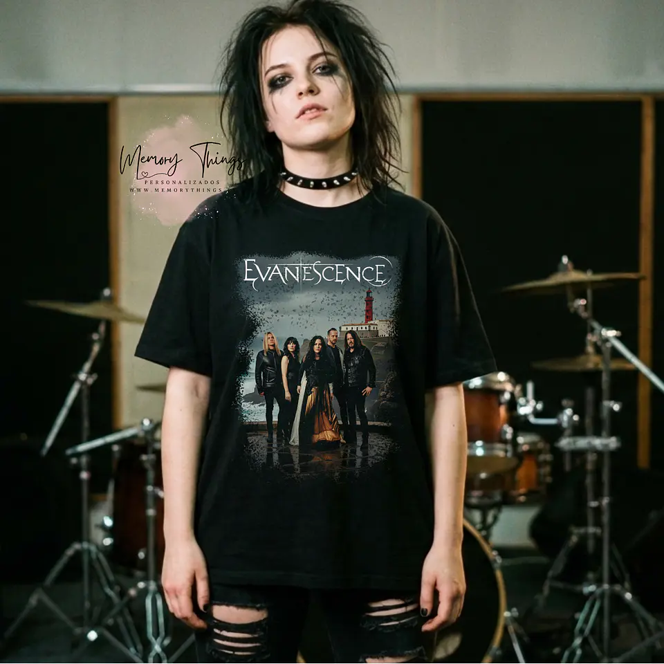 T-shirt Evanescence Banda 1
