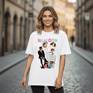 T-shirt RM Namjoon BTS - 100% Algodão