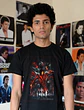 T-shirt Michael Jackson Filme 2026 - 100% Algodão DTF Halftone - Miniatura 5