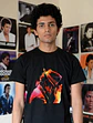 T-shirt Michael Jackson Filme 2026 - 100% Algodão DTF Halftone - Miniatura 7