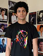 T-shirt Michael Jackson Filme 2026 - 100% Algodão DTF Halftone - Miniatura 8