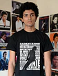 T-shirt Michael Jackson Filme 2026 - 100% Algodão DTF Halftone - Miniatura 11