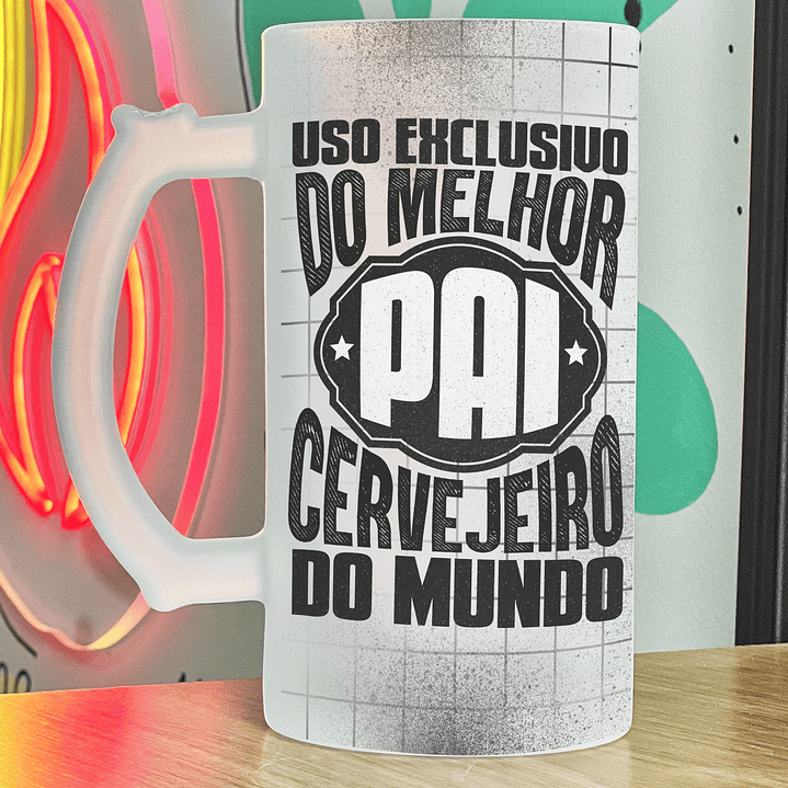 Caneca de Cerveja Personalizada Dia do Pai 5