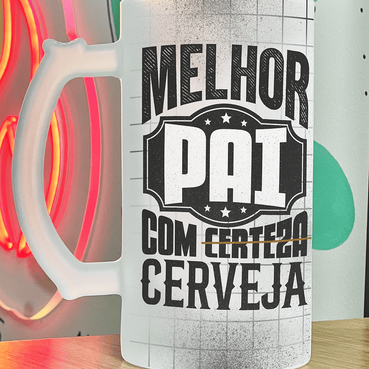 Caneca de Cerveja Personalizada Dia do Pai 6