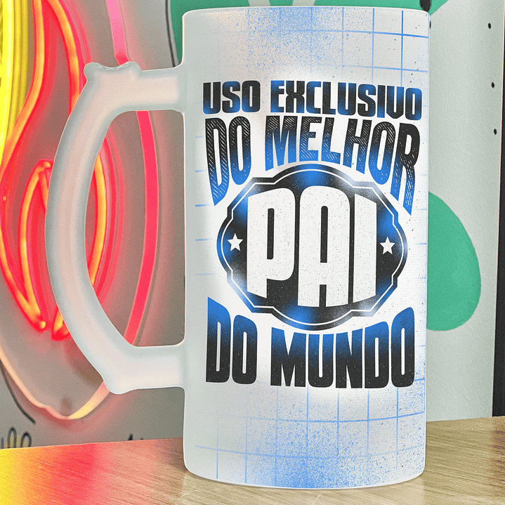 Caneca de Cerveja Personalizada Dia do Pai 7