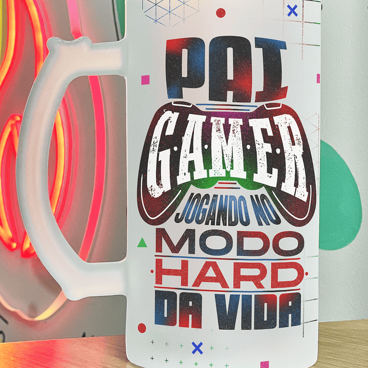 Caneca de Cerveja Personalizada Dia do Pai 12