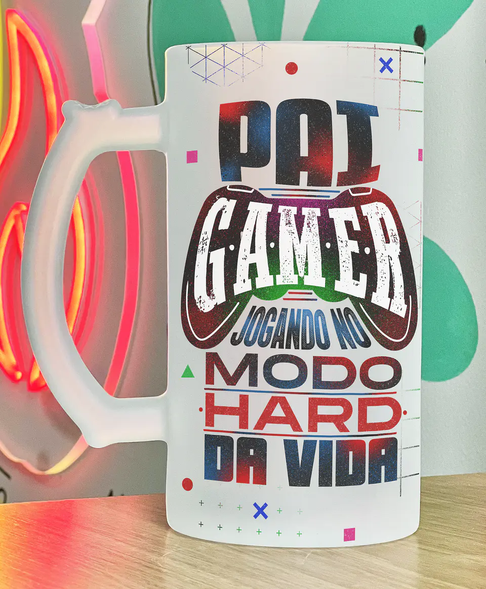 Caneca de Cerveja Personalizada Dia do Pai 12