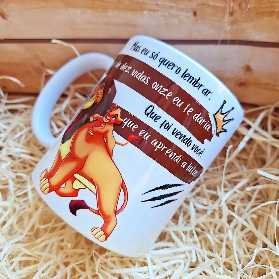 Caneca Rei Leão: O Ciclo Sem Fim do Melhor Pai do Mundo! 2