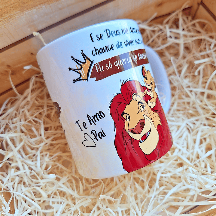 Caneca Rei Leão: O Ciclo Sem Fim do Melhor Pai do Mundo! 3
