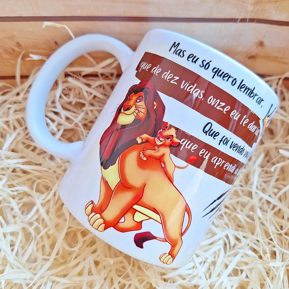 Caneca Rei Leão: O Ciclo Sem Fim do Melhor Pai do Mundo! 4