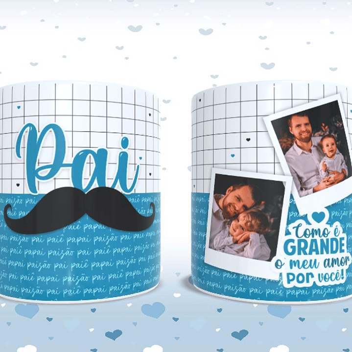 Caneca Pai Personalizada: Fotos e Frases Que Contam Histórias 1