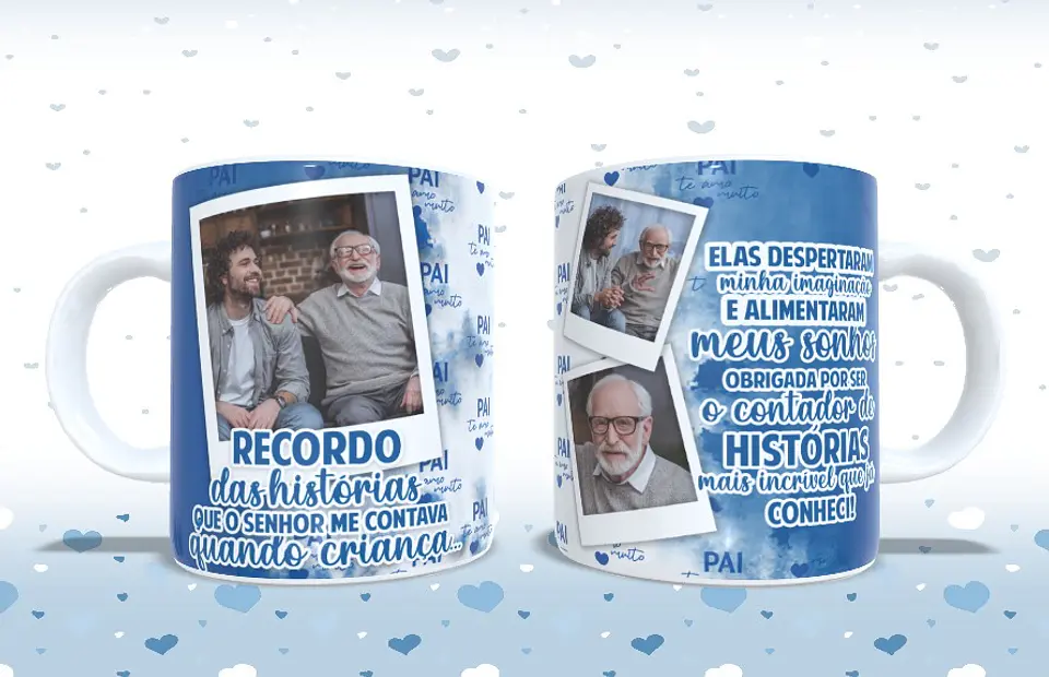 Caneca Pai Personalizada: Fotos e Frases Que Contam Histórias 3