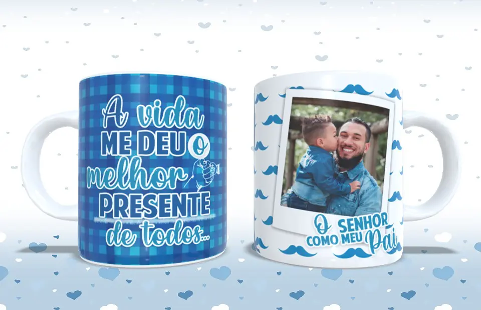 Caneca Pai Personalizada: Fotos e Frases Que Contam Histórias 12