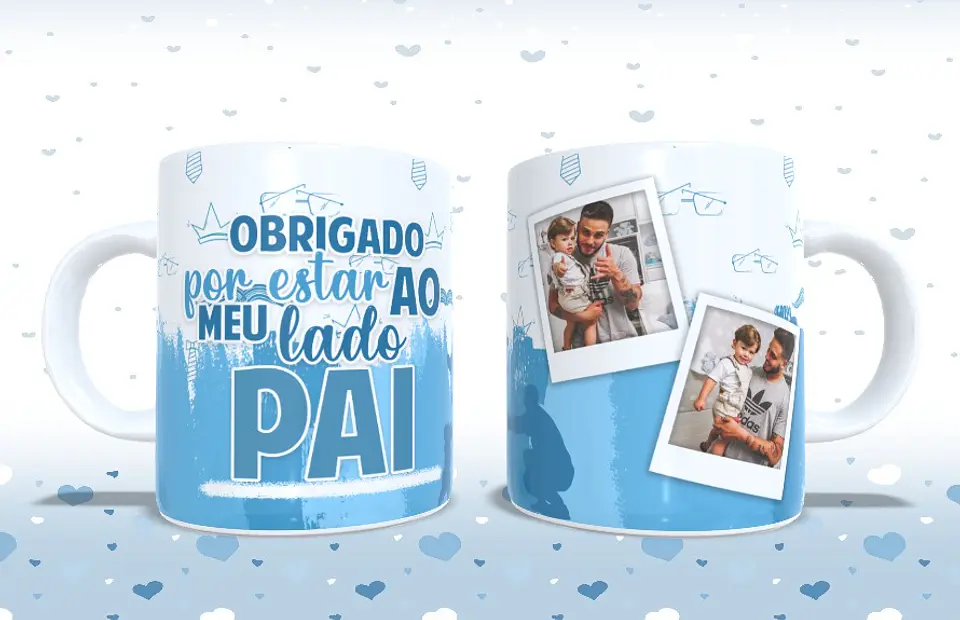 Caneca Pai Personalizada: Fotos e Frases Que Contam Histórias 17