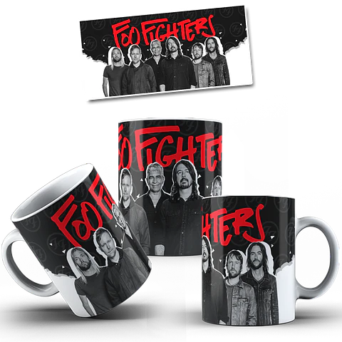 Coleção Canecas Foo Fighters