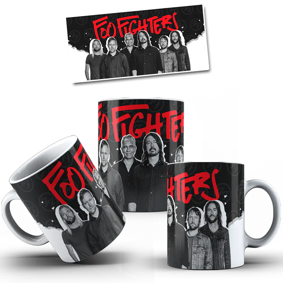Coleção Canecas Foo Fighters 1