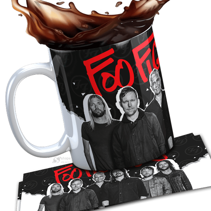 Coleção Canecas Foo Fighters 2