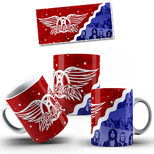 Coleção Canecas Aerosmith