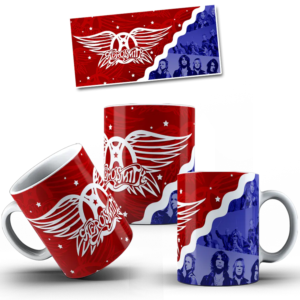 Coleção Canecas Aerosmith 1