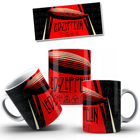 Coleção Canecas Led Zeppelin