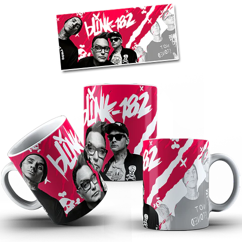 Coleção Canecas Blink-182
