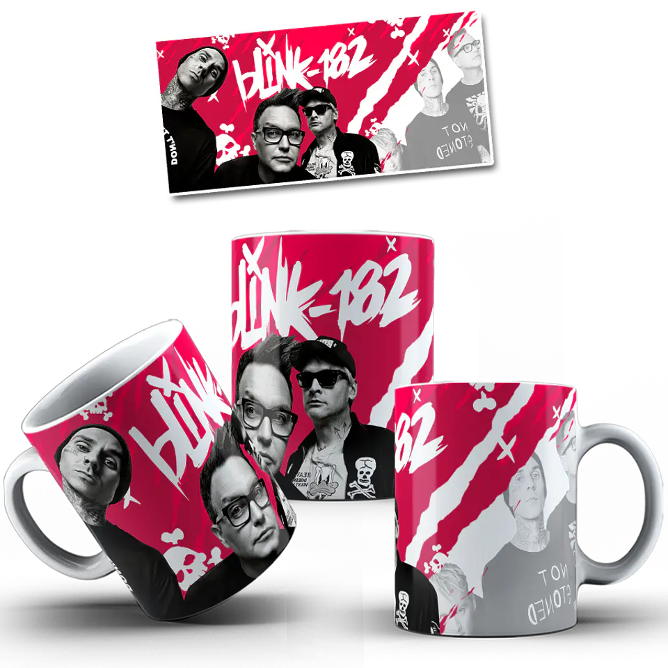 Coleção Canecas Blink-182 1