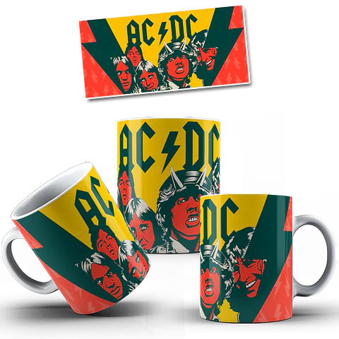 Coleção Canecas AC/DC