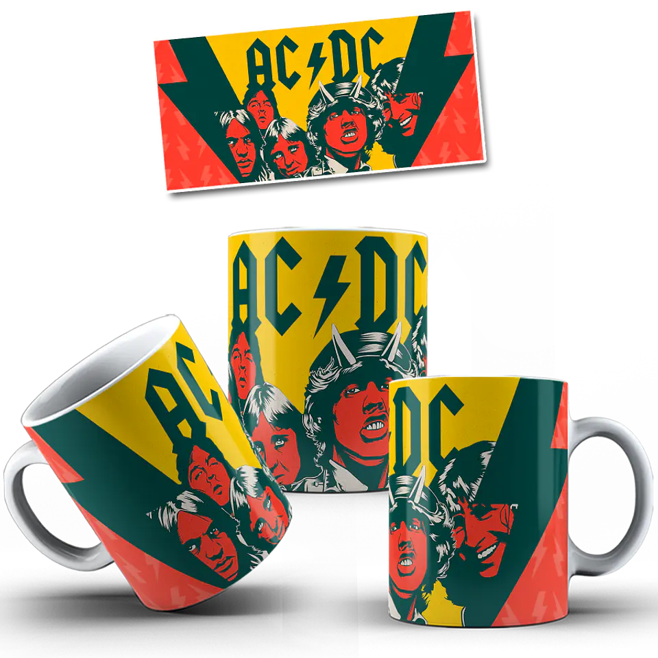 Coleção Canecas AC/DC 1